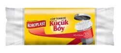 Koroplast  Çöp Torbası Küçük Boy 40x50 cm 30 lu