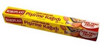 Koroplast Pişirme Kağıdı Hazır Kesilmiş 16'lı - 1