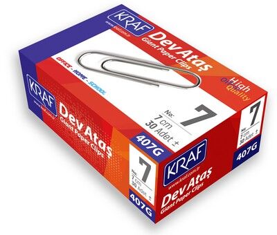 Kraf Ataş No:7 407G  7 cm 30'lu Paket - 1