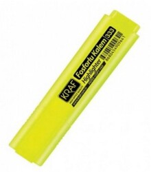 Kraf Fosforlu Kalem 333 Sarı