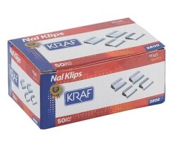 Kraf Nal Clıps Yedeği 50'li Paket 380G