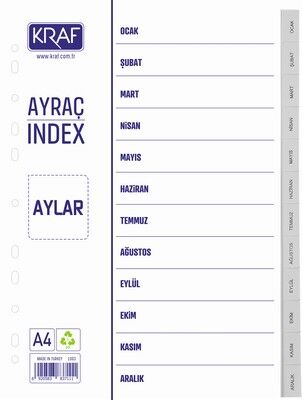 Kraf Seperatör 1003 Aylar - 1