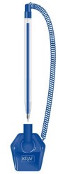 Kraf Spiralli Tükenmez Kalem 0.7 Mavi 304G