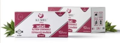 Kumru Mini İçten Çekme Tuvalet Kağıdı, 5.7 kg - 12 Rulo - 1