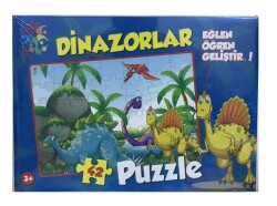 Laco Puzzle Dinazorlar 22x32 cm 42 Parça