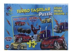 Laco Puzzle Turbo Taşıtlar 22x32 cm 70 Parça