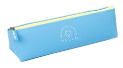Languo LG-8714 Slim Silikon Kalem Çantası Mavi