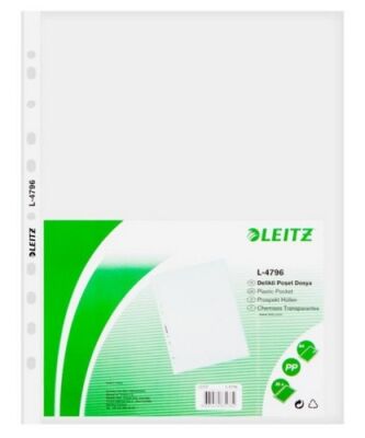 Leitz 4796 Poşet Dosya A4 11 Delikli (100 adet) - 1