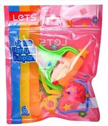 Lets Hamur Kalıpları 6 Parça