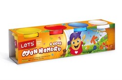 Lets 8440 Oyun Hamuru Seti 4 Renk 460 Gr