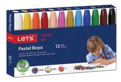 Lets Pastel Boya Karton Kutu 12 Renk