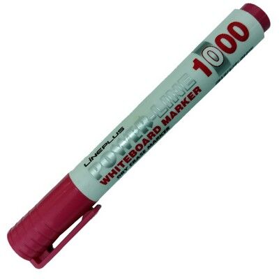 Line Plus  1000 Beyaz Tahta Kalemi, Pembe - 1