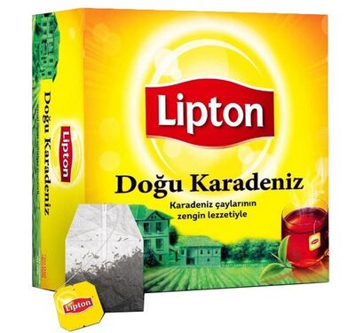 Lipton Doğu Karadeniz Bardak Poşet Çay 100'lü Paket - 1