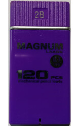 Magnum Min 0.7 mm 2B 120'li, Neon Mor