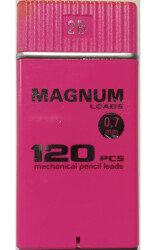 Magnum Min 0.7 mm 2B 120'li, Neon Pembe