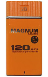 Magnum Min 0.7 mm 2B 120'li, Neon Turuncu