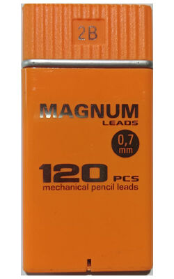 Magnum Min 0.7 mm 2B 120'li, Neon Turuncu - 1