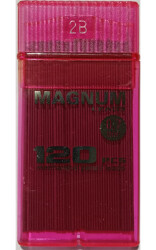 Magnum Min 0.7 mm 2B 120'li, Şeffaf Kırmızı
