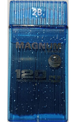 Magnum Min 0.7 mm 2B 120'li, Şeffaf Mavi