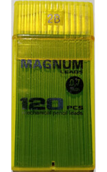 Magnum Min 0.7 mm 2B 120'li, Şeffaf Sarı