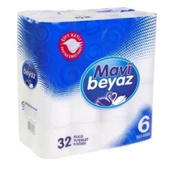 Mavi Beyaz Tuvalet Kağıdı 32 li