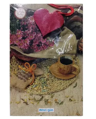 Mavi Gün Kokulu Defter 13.5x21cm 224 Sayfa , Canan-ı Aşk - 1