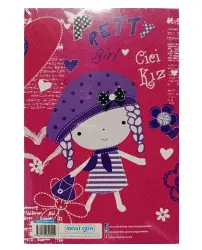 Mavi Gün Kokulu Defter 13.5x21cm 224 Sayfa , Cici Kız - 2