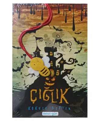 Mavi Gün Kokulu Defter 13.5x21cm 224 Sayfa , Çığlık - 1