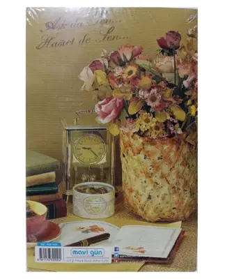 Mavi Gün Kokulu Defter 13.5x21cm 224 Sayfa , Erbab-ı Aşk - 2