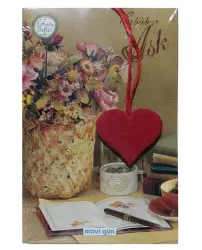 Mavi Gün Kokulu Defter 13.5x21cm 224 Sayfa , Erbab-ı Aşk