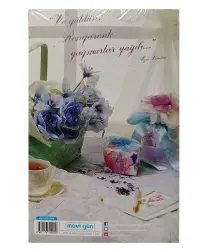 Mavi Gün Kokulu Defter 13.5x21cm 224 Sayfa , Ferman-ı Aşk - 2