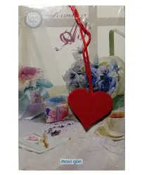 Mavi Gün Kokulu Defter 13.5x21cm 224 Sayfa , Ferman-ı Aşk