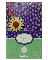 Mavi Gün Kokulu Defter 13.5x21cm 224 Sayfa , Hayal Et