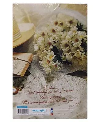 Mavi Gün Kokulu Defter 13.5x21cm 224 Sayfa , İksir-i Aşk - 2