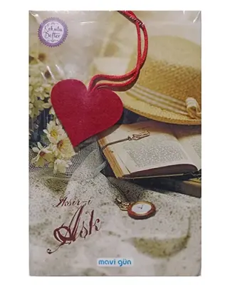 Mavi Gün Kokulu Defter 13.5x21cm 224 Sayfa , İksir-i Aşk - 1