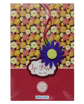 Mavi Gün Kokulu Defter 13.5x21cm 224 Sayfa , İyi Hisset - 1