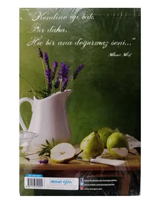 Mavi Gün Kokulu Defter 13.5x21cm 224 Sayfa , Nar-ı Aşk - 2