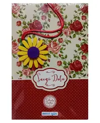 Mavi Gün Kokulu Defter 13.5x21cm 224 Sayfa , Sevgi Dolu