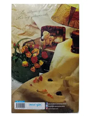 Mavi Gün Kokulu Defter 13.5x21cm 224 Sayfa , Sultan-ı Aşk - 2