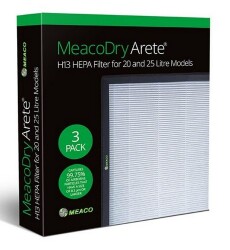 MeacoDry Arete® 20L ve 25L Hepa Filtre