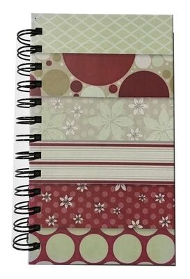 Mikro 10x18 cm Sert Kapak Spiralli Bloknot Çizgili 100 Yaprak - 2