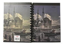 Mikro A5 Sert Kapak Spiralli Defter Çizgili 100 Yaprak - 2