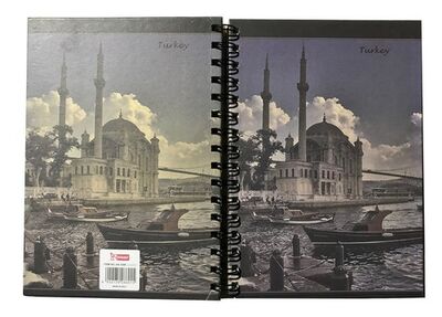 Mikro A5 Sert Kapak Spiralli Defter Çizgili 100 Yaprak - 2