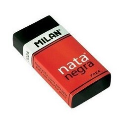 Milan 7024 Nata Negra Siyah Sınav Silgisi