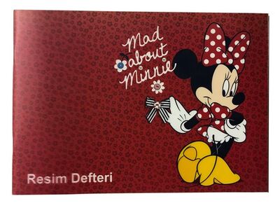 Minnie Mouse A4 PP Kapak Resim Defteri 30 Yaprak - 2