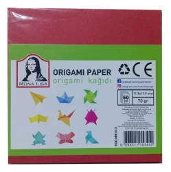 Mona Lisa Origami Kağıdı 11.9 x 11.9 cm 70 gr 50 Yaprak
