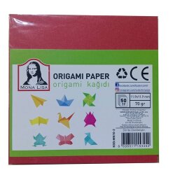 Mona Lisa Origami Kağıdı 14.8x14.8 cm 70 gr 50 Yaprak