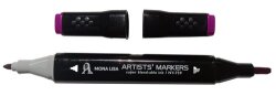 Mona Lisa TouchBlack, Çift Uçlu Artist Marker 12 Renk - 4