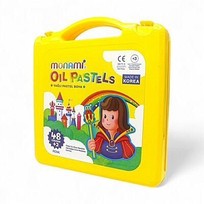 Monami Çantalı Pastel Boya, 48+2 Renk - 1
