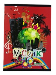 Mopak A4 Karton Kapak  Müzik  Defteri, 40 Yaprak - 2